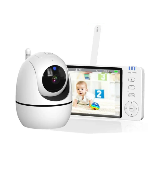 Yiktree Kamera Pengawas Bayi Baby Monitor PTZ 5 Inch 3500mAh - ABM501
